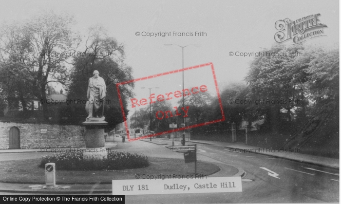 Photo of Dudley, Castle Hill c.1965
