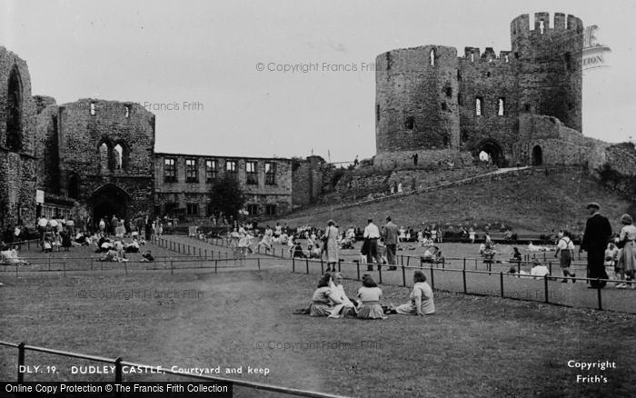 Photo of Dudley, Castle Keep c.1955