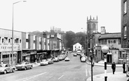 Castle Street And St Edmund's Church 1968, Dudley