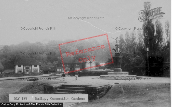Photo of Dudley, Coronation Gardens c.1965