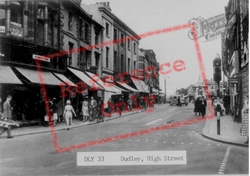 High Street c.1955, Dudley