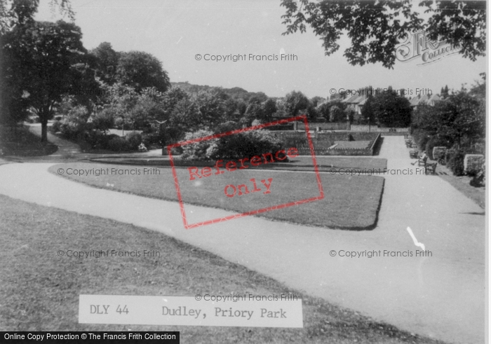 Photo of Dudley, Priory Park c.1955