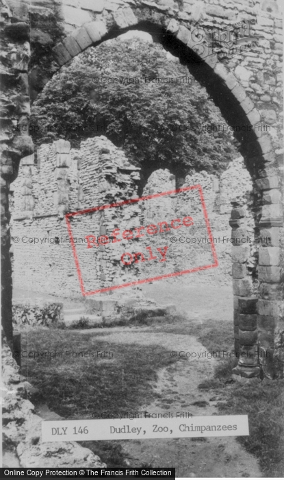 Photo of Dudley, Priory Ruins c.1965