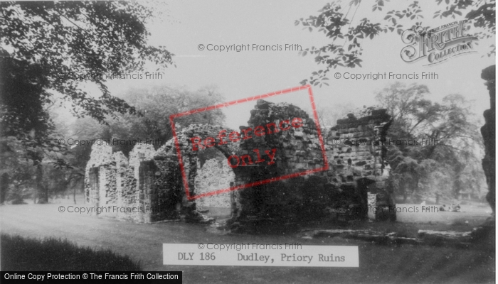 Photo of Dudley, Priory Ruins c.1965