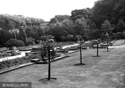 Rose Garden, Priory Park c.1955, Dudley
