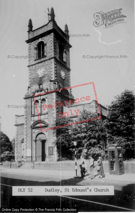 Photo of Dudley, St Edmund's Church c.1955