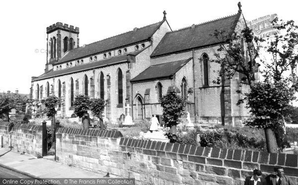 Photo of Dudley, St John's Church c.1965