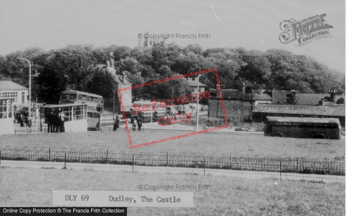 Photo of Dudley, The Castle c.1960