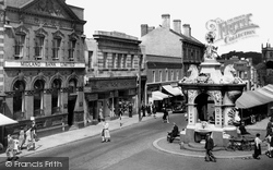 Dudley, the Market Place c1955