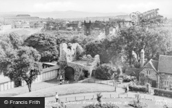 View From Castle Keep c.1955, Dudley