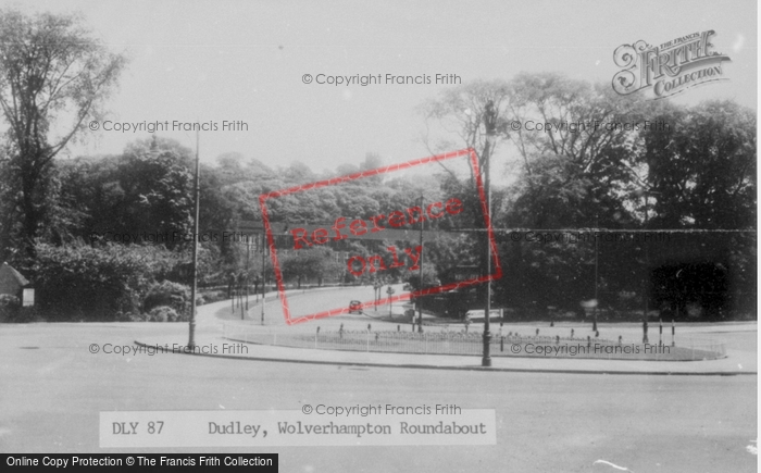Photo of Dudley, Wolverhampton Roundabout c.1960