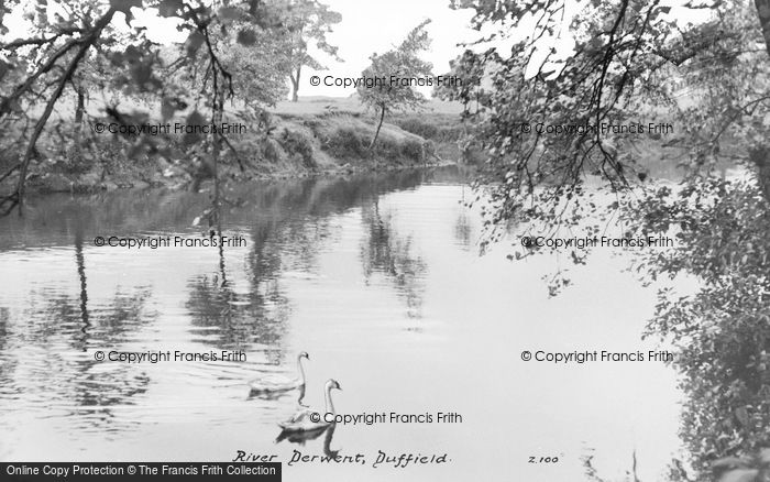 Photo of Duffield, River Derwent c.1960