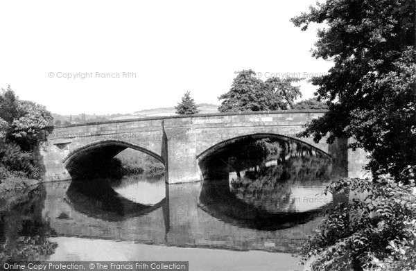 Photo of Duffield, The Bridge And River Derwent c.1950