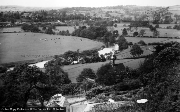 Photo of Duffield, View From Bank c.1950