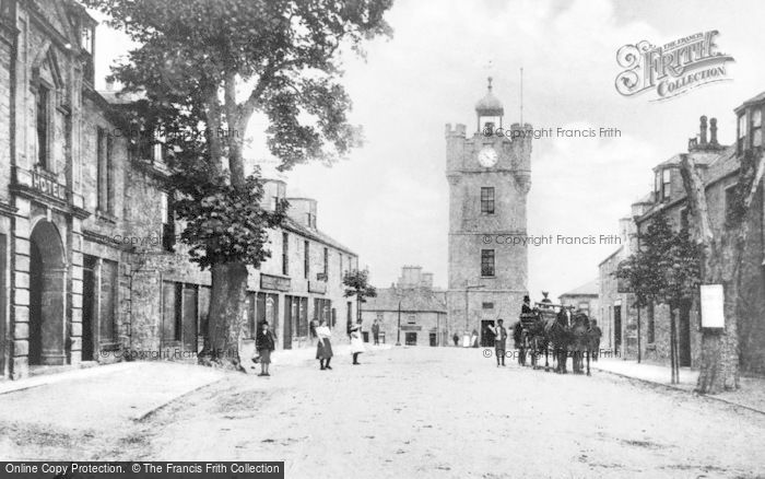 Photo of Dufftown, Tower From Church Street c.1900