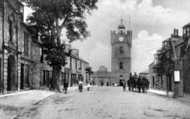 Tower From Church Street c.1900, Dufftown