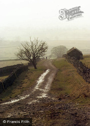 The Pennine Way At Harthwaite c.1990, Dufton