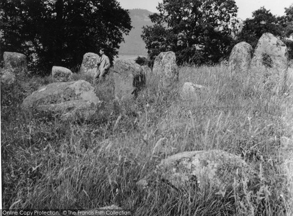 Photo of Dull, Croftmoraig Stone Circle 1955