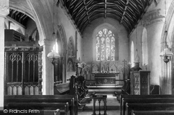 Church Interior 1900, Duloe