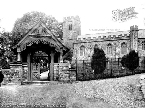 Photo of Dulverton, All Saints' Church And Lychgate 1934