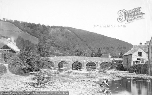 Photo of Dulverton, Bridge c.1872