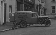 Dulverton, Butcher's Van 1937