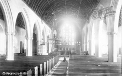 Church Interior 1892, Dulverton