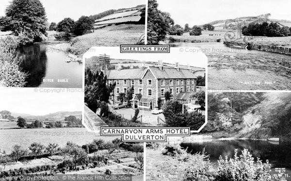 Photo of Dulverton, Composite c.1960