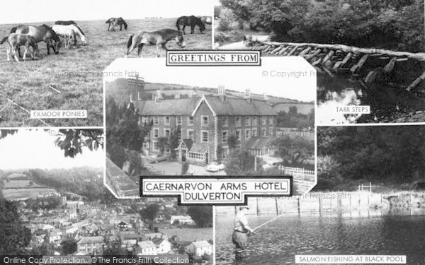 Photo of Dulverton, Composite c.1960