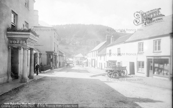 Photo of Dulverton, High Street 1892