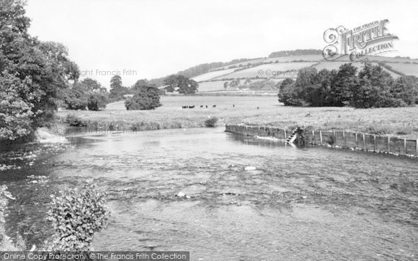 Photo of Dulverton, Meetings Of River Exe And Barle c.1960