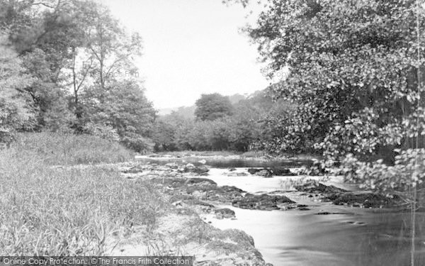 Photo of Dulverton, On The Barle At Pixton Park c.1872