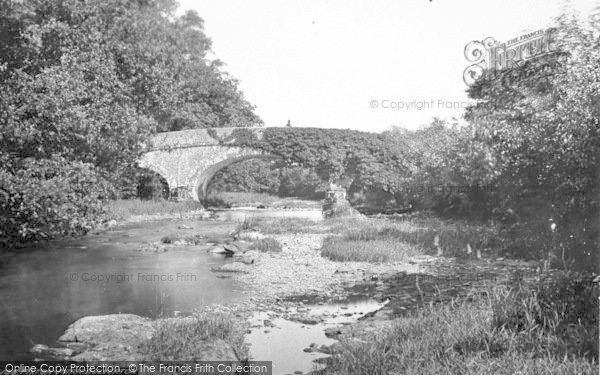 Photo of Dulverton, Pixton Park Bridge c.1875