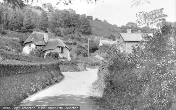 Photo of Dulverton, South View 1934