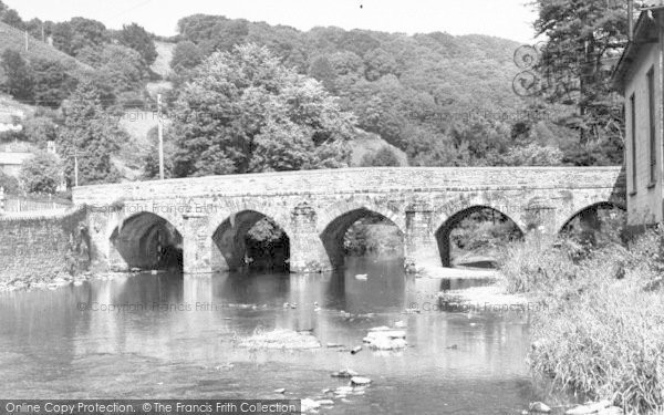 Photo of Dulverton, The Bridge c.1960