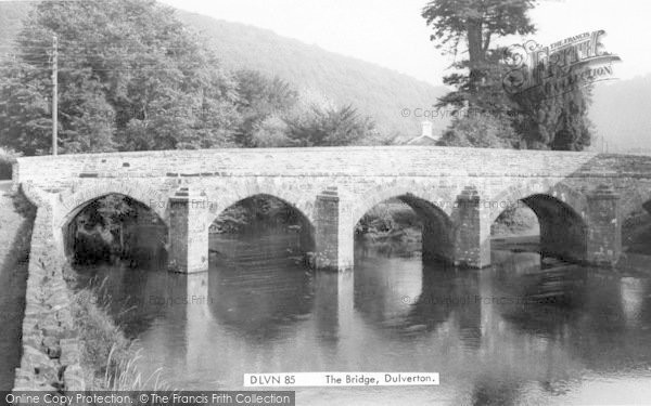 Photo of Dulverton, The Bridge c.1960