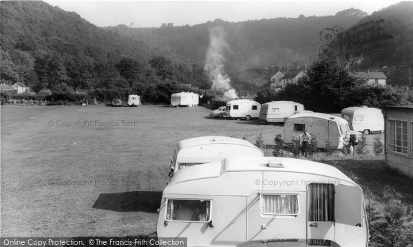 Photo of Dulverton, The Caravan Park c.1960