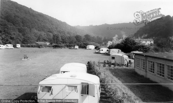Photo of Dulverton, The Caravan Park c.1965