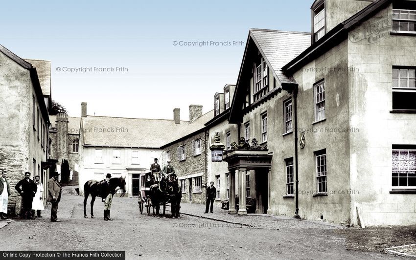 Dulverton, the Lion Hotel 1896