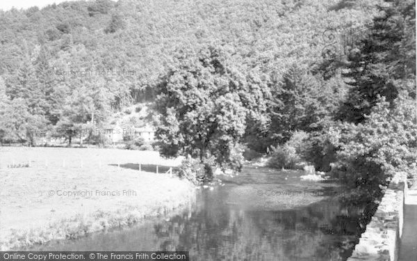 Photo of Dulverton, The River Barle c.1960