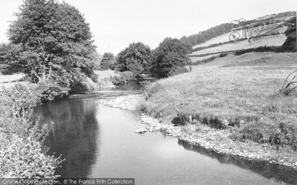 Photo of Dulverton, The River Barle c.1960