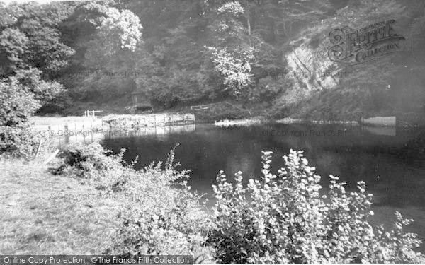 Photo of Dulverton, The River Exe, Black Pool c.1960