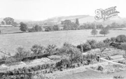 View From Carnarvon Arms Hotel c.1960, Dulverton