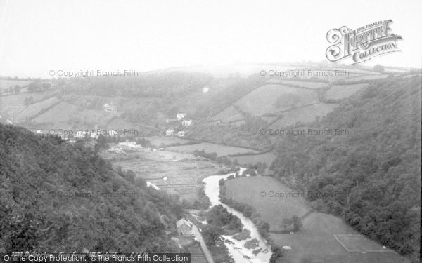 Photo of Dulverton, View From Mount Sydenham 1892