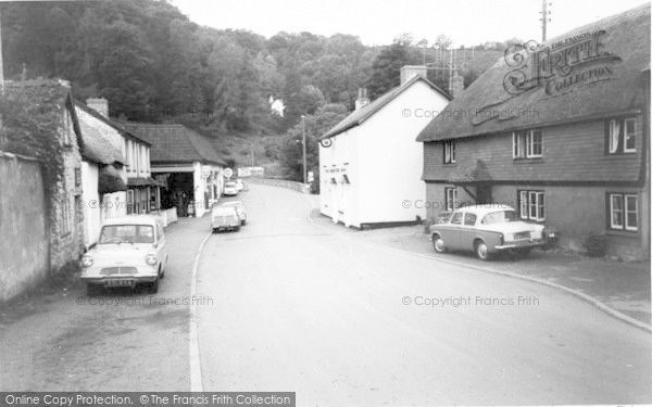 Photo of Dulverton, View Towards Bridge c.1965