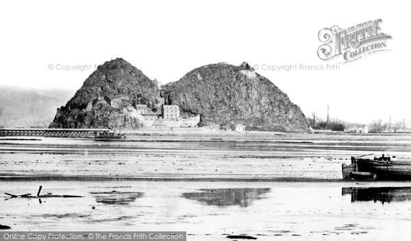 Photo of Dumbarton, The Rock c.1890
