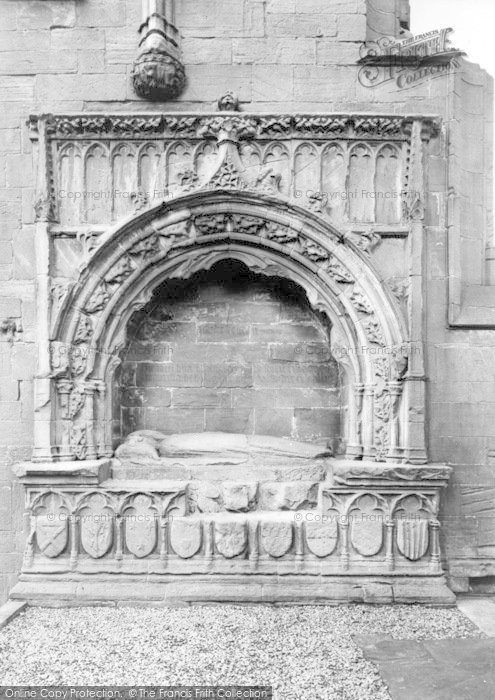 Photo of Dumfries, Lincluden Abbey, Princess Margaret's Tomb c.1930