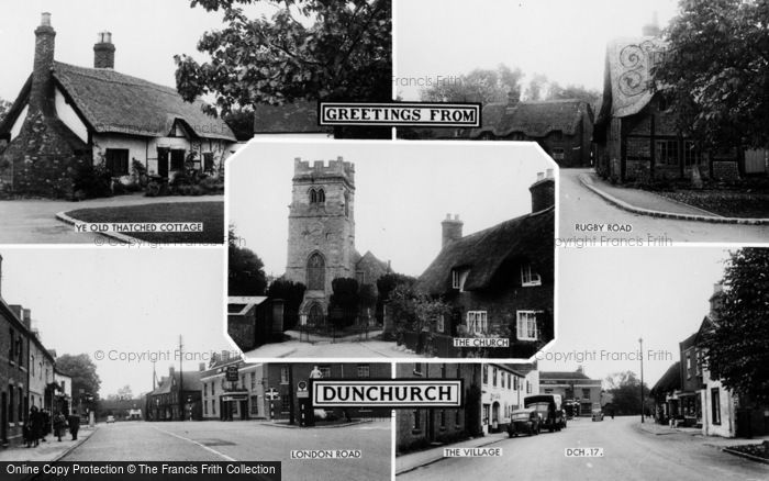 Photo of Dunchurch, Composite c.1955