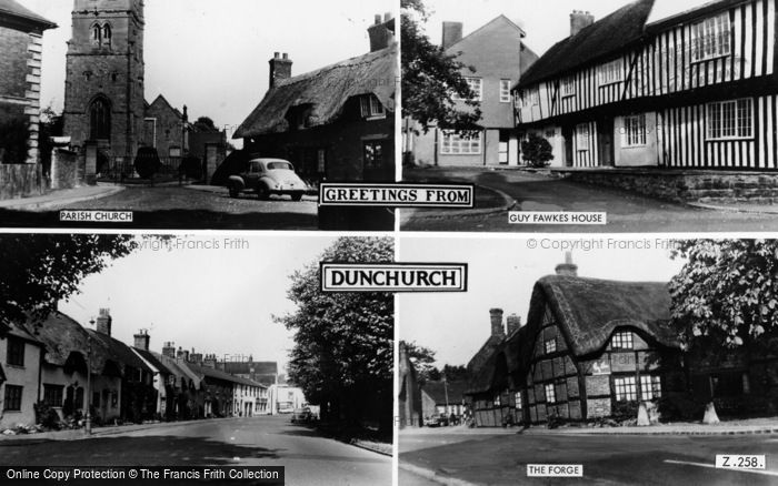 Photo of Dunchurch, Composite c.1955