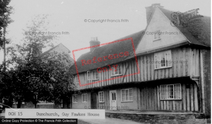 Photo of Dunchurch, Guy Fawkes House c.1955